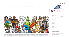 Desktop Screenshot of gomix-illustrationen.de